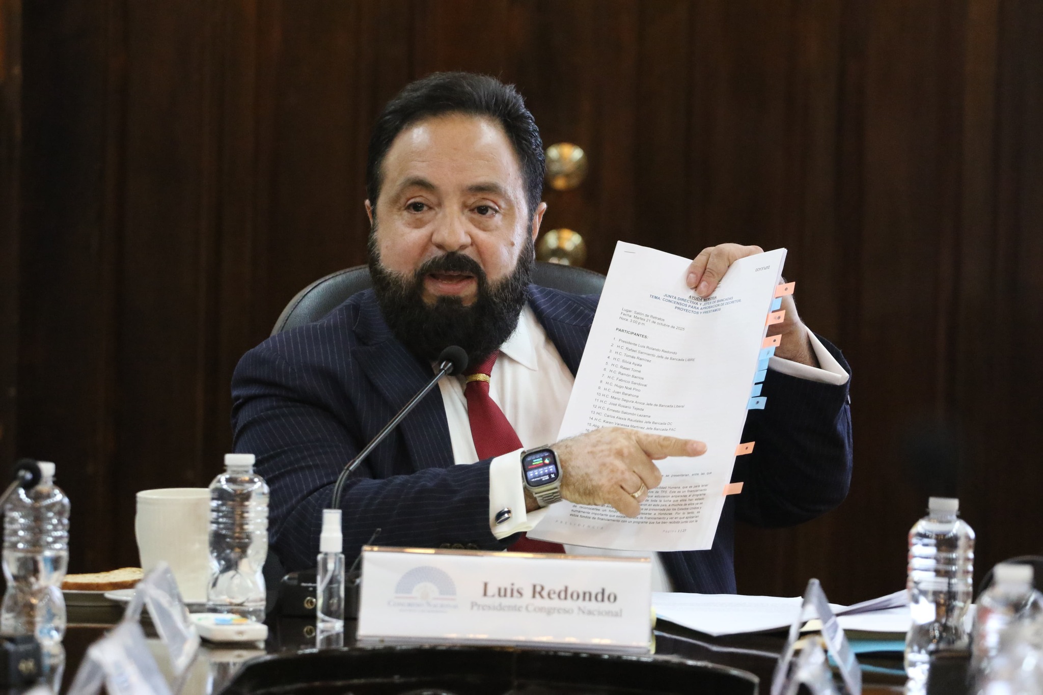 Conflicto en el Congreso Hondureño por Nueva Comisión